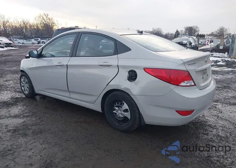 2015 Hyundai Accent Gls from USA, damaged, VIN KMHCT4AE5FU927630